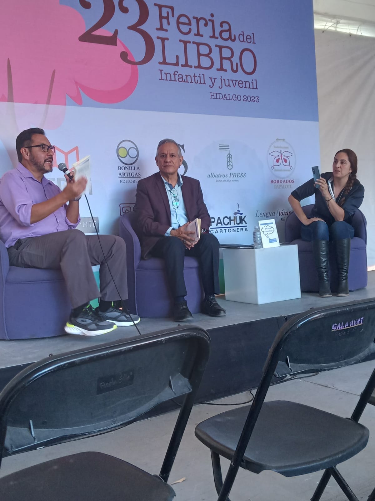 Fernando Cerón en feria del libro